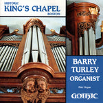 the album cover for Barr Turley - Historic King's Chapel Boston