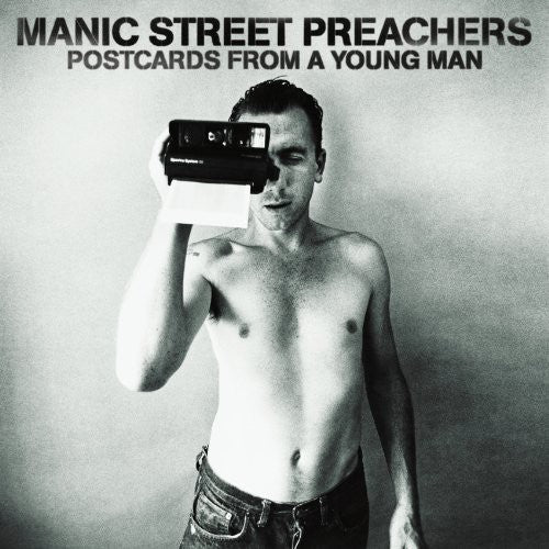 the album cover for Manic Street Preachers - Postcards From A Young Man [Import]