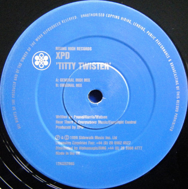 XPD : Titty Twister (12")