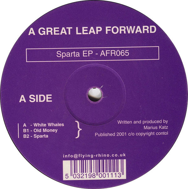 A Great Leap Forward* : Sparta EP (12", EP)