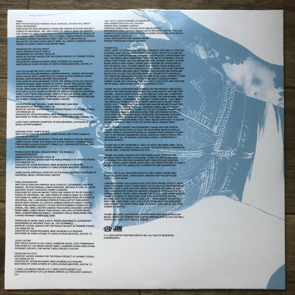 Kehlani : It Was Good Until It Wasn’t (LP, Album, Ltd, Aqu)