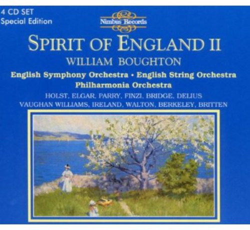 the album cover for Boughton / Philharmonia Orch - Spirit of England 2