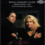 the album cover for Brahms/Hindemith/Dvorak - Works for Viola & Piano