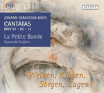 the album cover for Sigiswald Kuijken - Cantatas