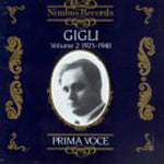 the album cover for Beniamino Gigli - 1925-1940 2: Opera Arias