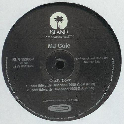 MJ Cole : Crazy Love (12", Promo)
