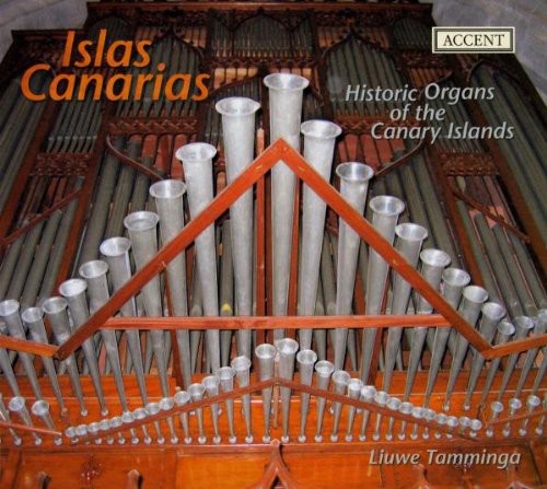 the album cover for Tamminga - Islas Canarias: Historic Organs of Canary Islands