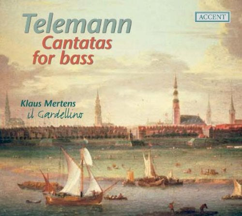 the album cover for Klaus Mertens - Cantatas for Bass