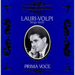 the album cover for GIACOMO LAURI-VOLPI - Sings Verdi