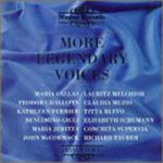 the album cover for More Legendary Voices - More Legendary Voices / Various