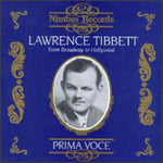 the album cover for LAWRENCE TIBBETT - From Broadway to Hollywood