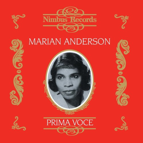 the album cover for Marian Anderson - Oratorios & Spirituals (1936-1946)