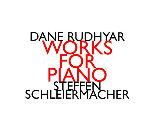 the album cover for STEFFEN SCHLEIERMACHER - Works for Piano