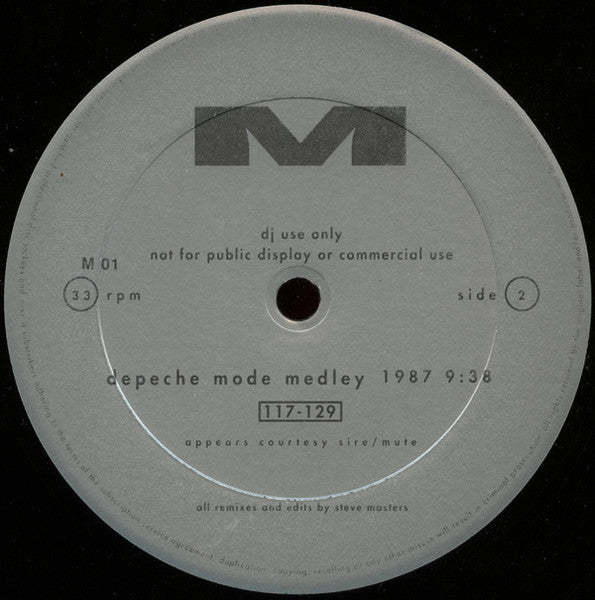 Various : M1 (12", Promo, Sil)
