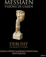 the album cover for Francis/Sessions,Roger Thorne - Visions of Lamen / in Blanc Et Noir