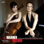 the album cover for BARTON/WARNER - Russian Music for Cello & Piano