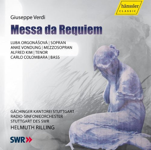 the album cover for Helmuth Rilling - Messa Da Requiem