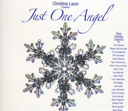 the album cover for Christine Lavin & Friends - Just One Angel