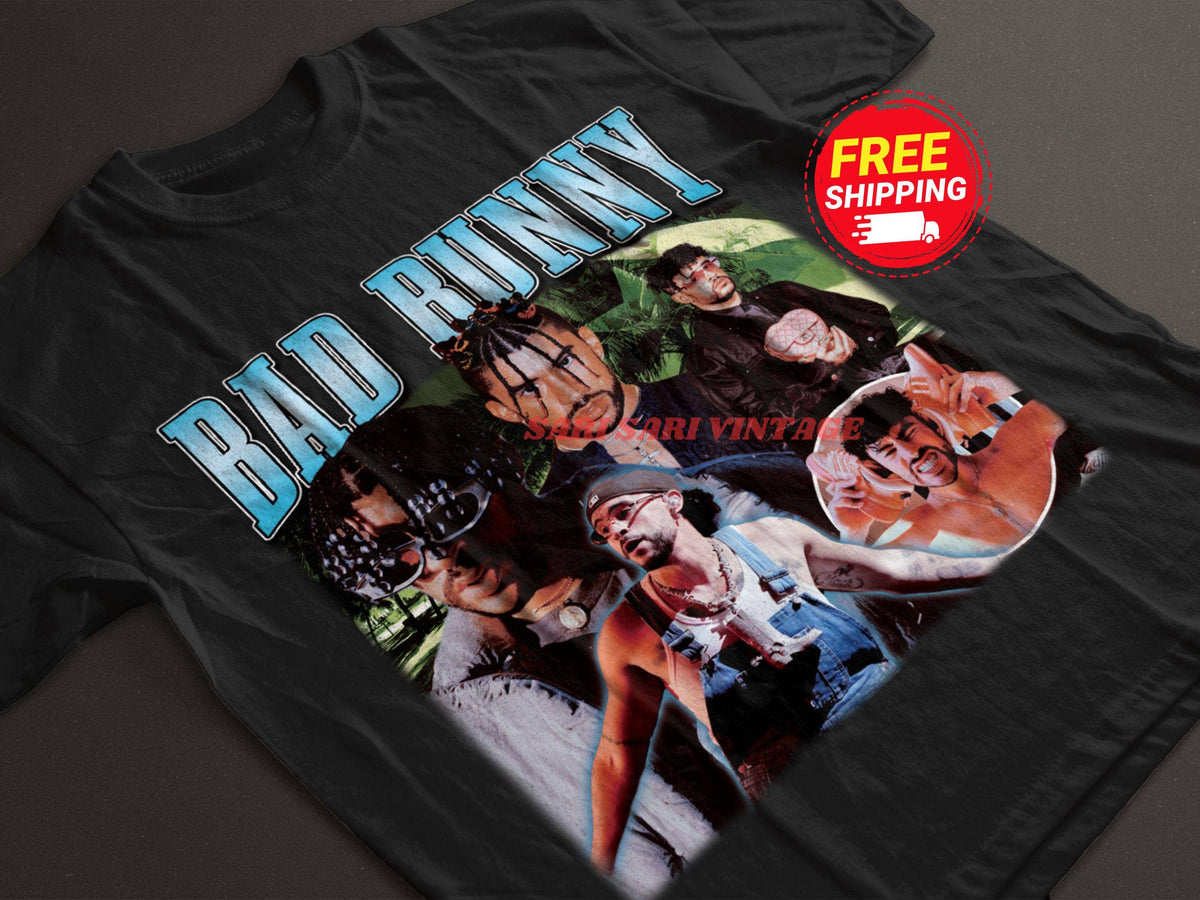 Vintage Bad Bunny Graphic Tee Unisex Gifts