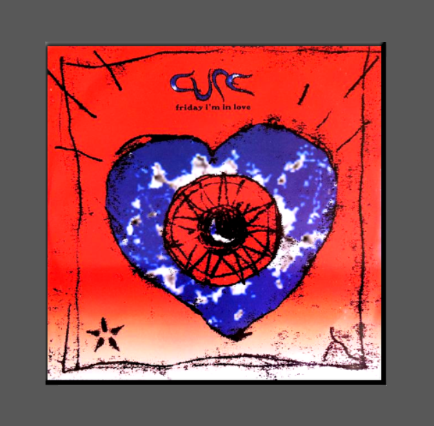 THE CURE, Magnet, Button, FRIDAY IM IN LOVE