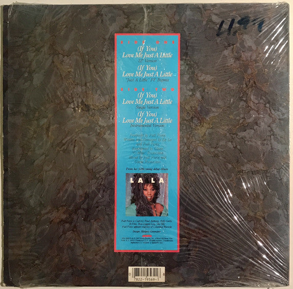 La La : (If You) Love Me Just A Little (12", Single, Hau)