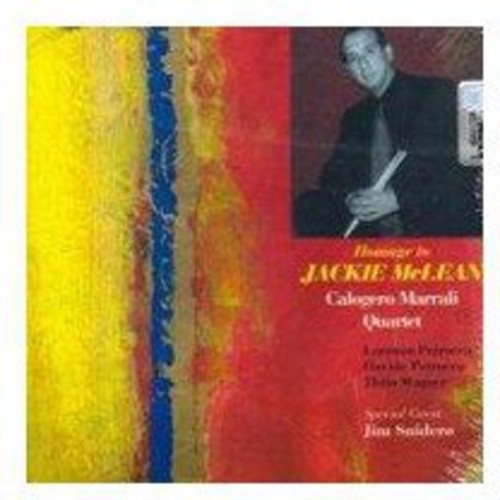 the album cover for Calogero Marrali Qua - Homage to Jackie McLean