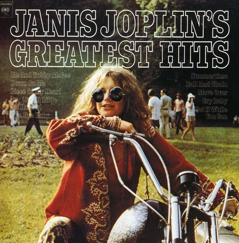 the album cover for Janis Joplin - Janis Joplin S Greatest Hits (The J [Import]