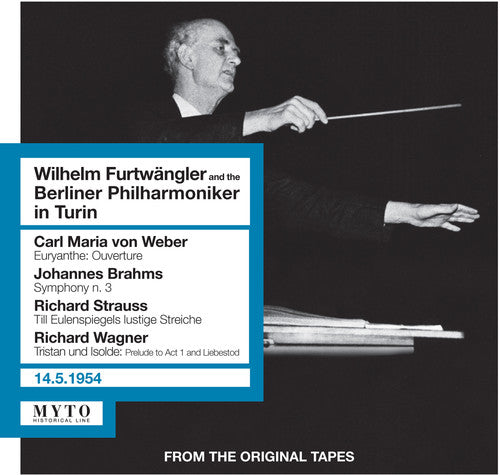 the album cover for Wilhelm Furtwangler & Berlin - In Turin 1