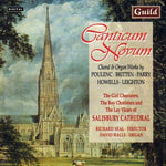 the album cover for The Boy Choristers - Canticum Novum