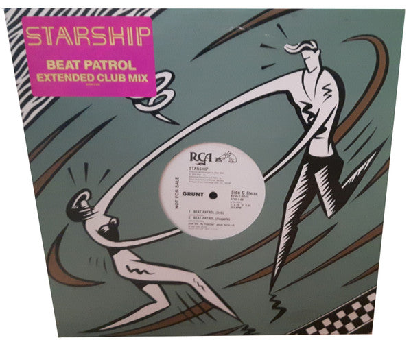 Starship (2) : Beat Patrol (Extended Club Mix) (12", Promo)