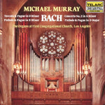 the album cover for J.S. Bach - In Los Angeles / Toccata & Fugue