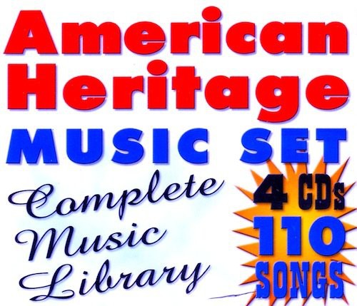 the album cover for American Heritage - American Heritage Music Set