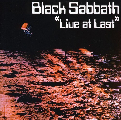the album cover for Black Sabbath - Live At Last [Import]