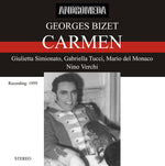 the album cover for Nhk Symphony Orchestra & Simio - Carmen: Simionatto