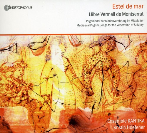 the album cover for Ensemble Kantika - Estel de Mar: Mediaeval Pilgrim Songs for / Various