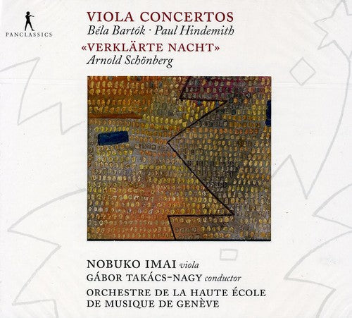 the album cover for Gabor Takacs-Nagy - Bratschenkonzerte