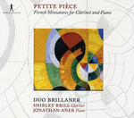 the album cover for Brillaner Duo - Petite Piece - Franz. Werke Fu
