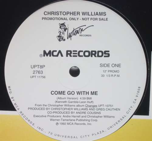 Christopher Williams : Come Go With Me (12", Promo)