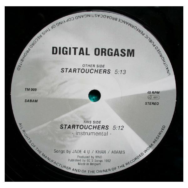 Digital Orgasm : Startouchers (12")