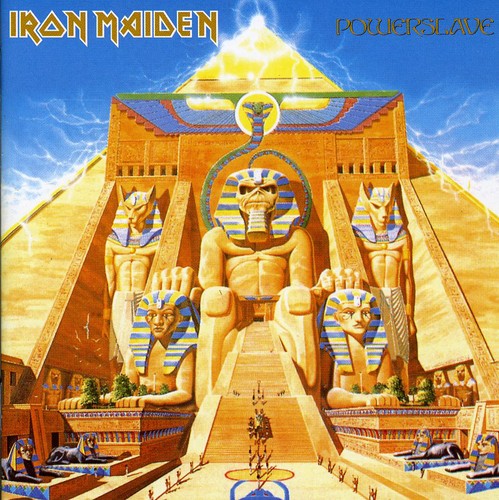 the album cover for Iron Maiden - Powerslave [Import]