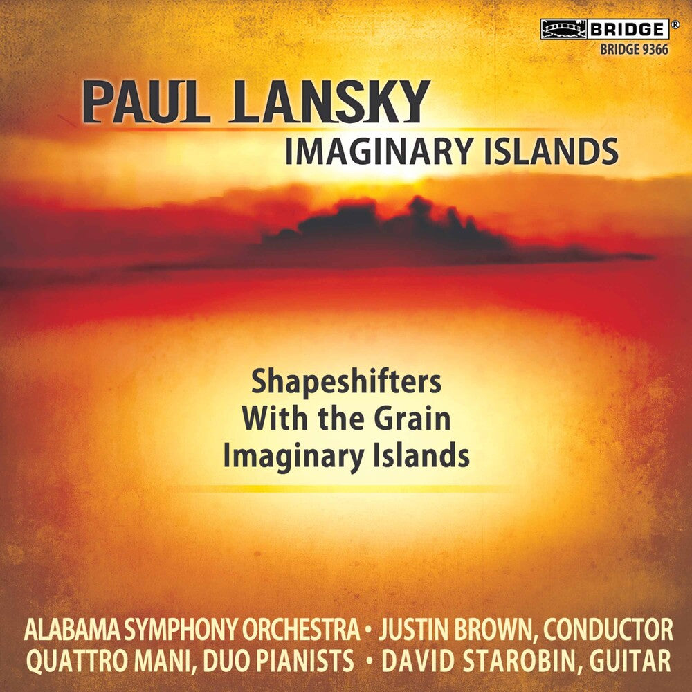 the album cover for Alabama Symphony Orchestra - Imaginary Islands