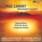 the album cover for Alabama Symphony Orchestra - Imaginary Islands