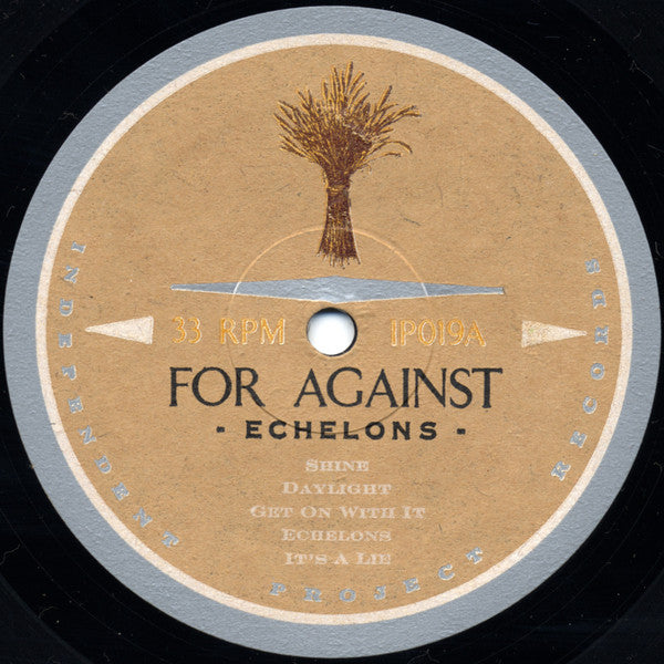 For Against : Echelons (LP, Album, Num)
