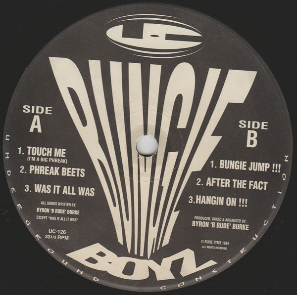 Bungie Boyz : Touch Me (12")