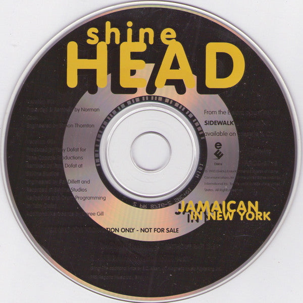 Shinehead : Jamaican In New York (CD, Single, Promo)