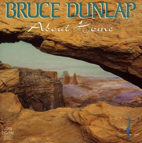 the album cover for Bruce Dunlap - About Home