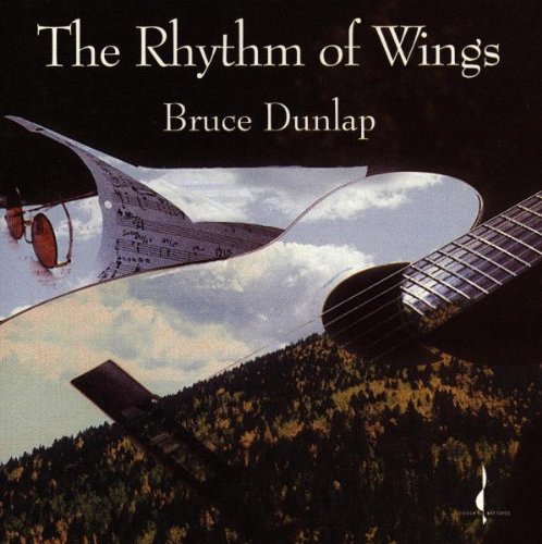 the album cover for Bruce Dunlap - Rhythm of Wings