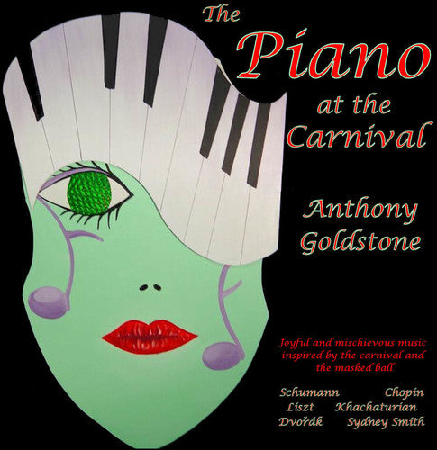 the album cover for Anthony Goldstone - Piano at the Carnival