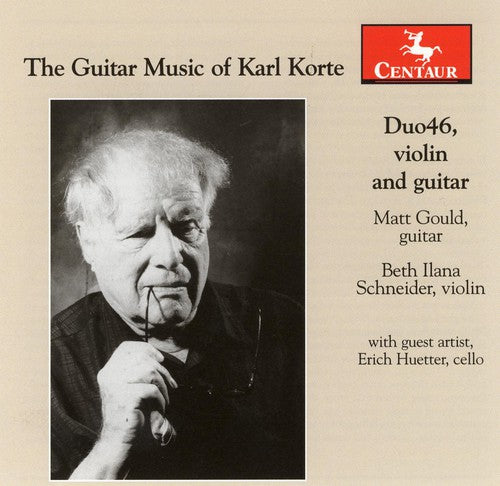 the album cover for Duo 46 - Guitar Music of Karl Korte
