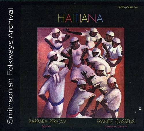 the album cover for Frantz CassÃ©us - Haitiana
